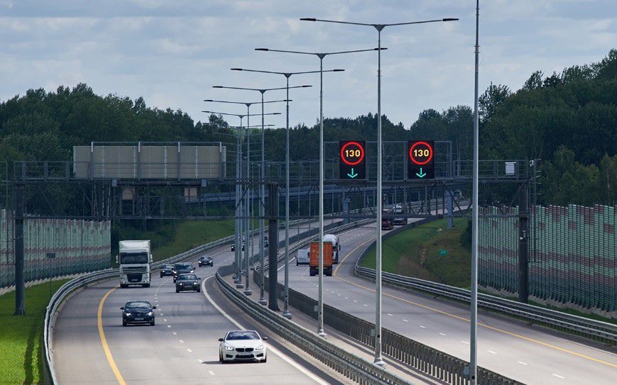 Автомагистраль скоростная трасса М4 пробка