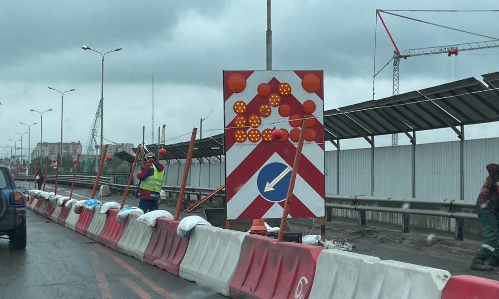 Правую полосу моста через Северский Донец на М4 Дон закрыли на ремонт