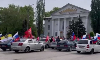 Автопробег в День-Победы Каменск-Шахтинский микрорайон Заводской