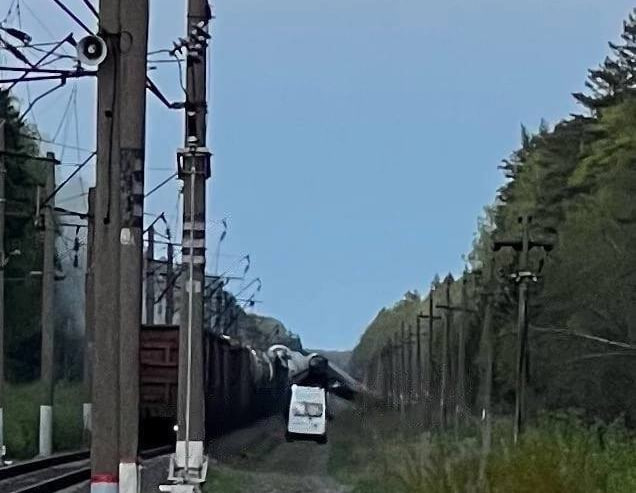диверсии в Брянской области на железной дороге