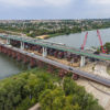 Ремонт каменского моста на 930 км трассы М4 «Дон» в Ростовской области окончен. Движение в южном направлении идет по двум полосам. Фото ГК "Автодор".