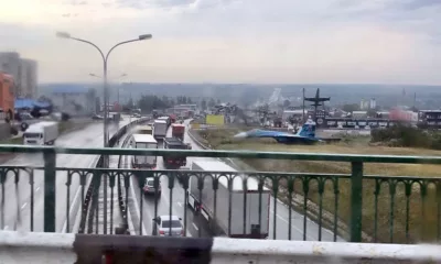 Каменск останавливает трассу М4 «Дон» в августе каждый день — пробки во второй половине растут до 20 километров.