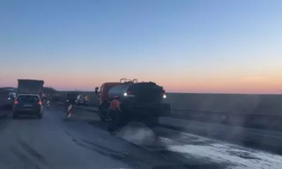 Водителей на трассе М4 «Дон» просят брать с собой в дорогу воду