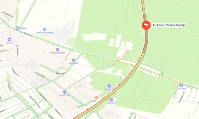 Пробка на трассе М4 закрыла заезд в Старую Станицу