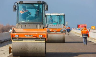 Ремонт на 556 км трассы М4 «Дон» в Воронежской области