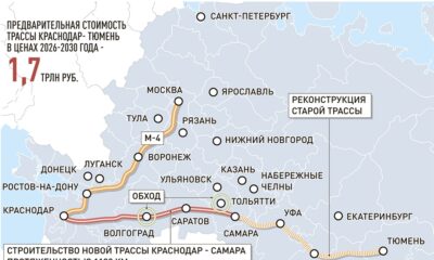 Дублер трассы М4 «Дон» для жителей Сибири и Урала