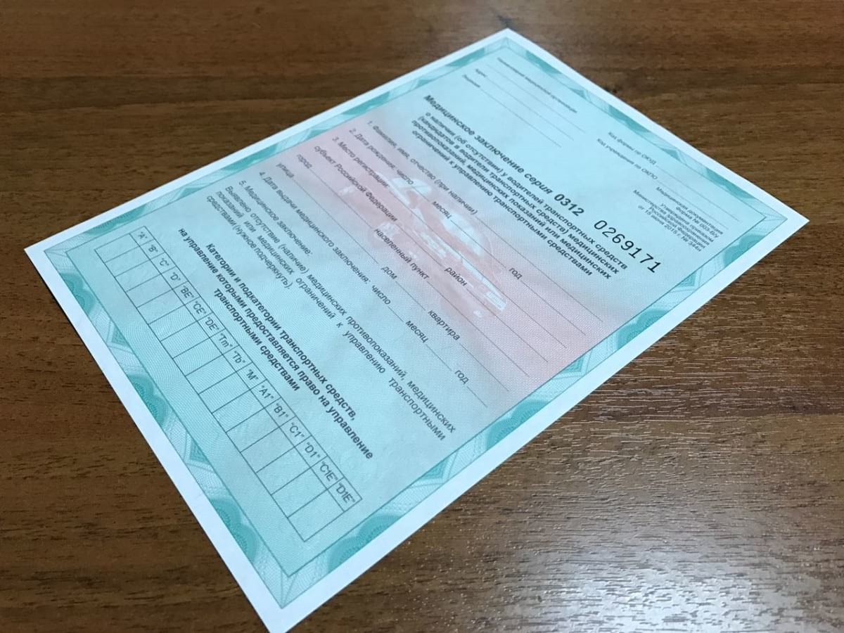 Анализы на алкоголь и наркотики при получение водительских прав