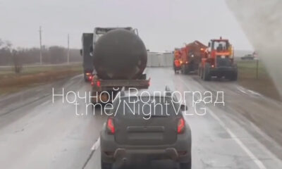 Авария фуры на трассе Р-260 парализовало движение