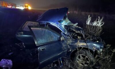 В массовом ДТП на Р260 погиб парень и покалечены дети