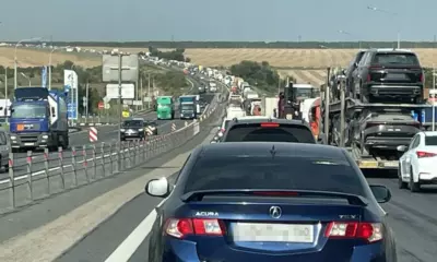 Трасса М4 «Дон» встала в пробке в сторону Ростова на 938 км
