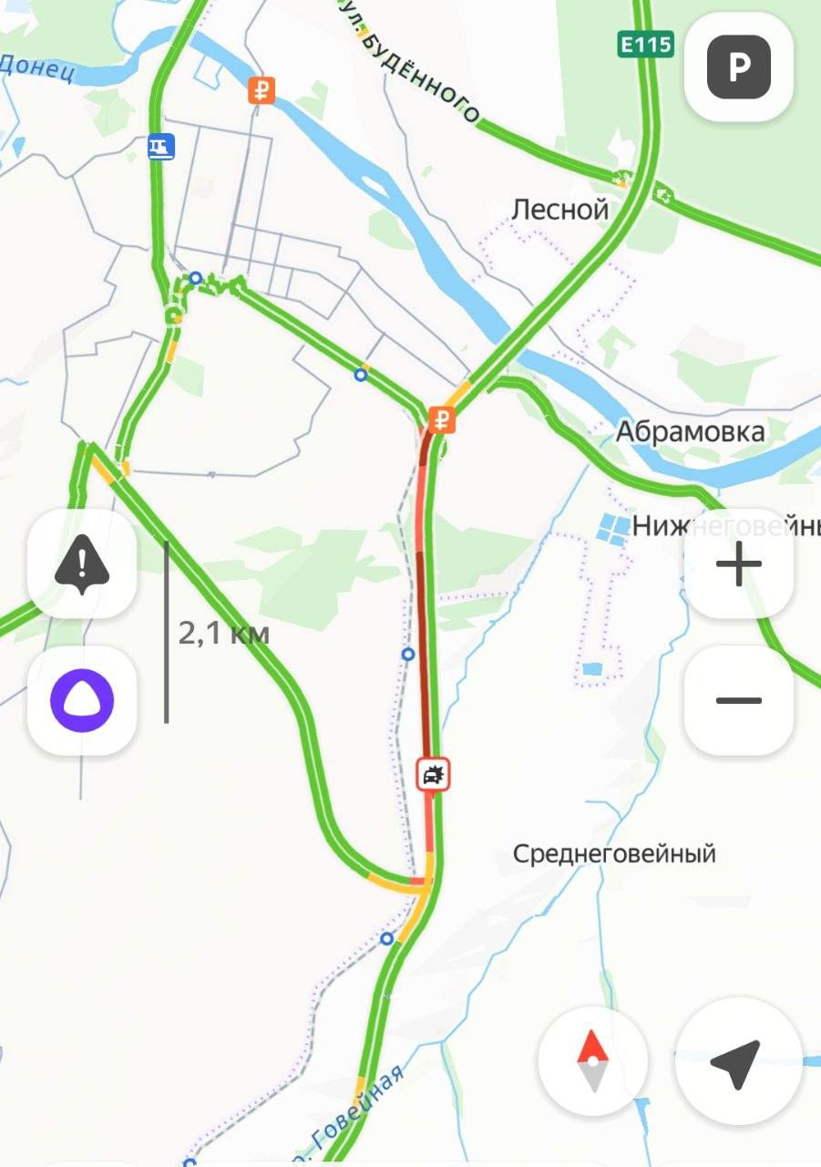 Обстановка на трассе М4 в Ростовской области 30 мая