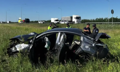 На 830 км М‑4 «Дон» столкнулись MAN с полуприцепом и Kia