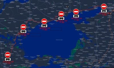 На трассе Р-280 «Новороссия» ввели запрет на пасскажирские перевозки в Крым