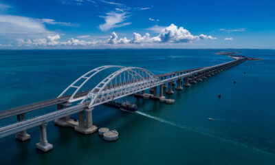 Рекордная пробка перед Крымским мостом