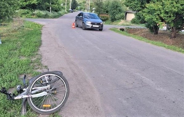 Сбит велосипедист