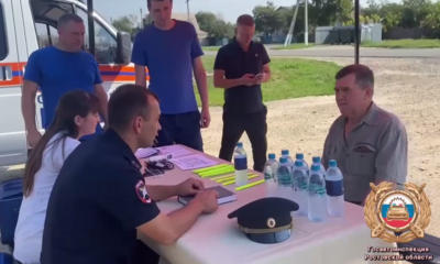 В Каменском районе водителям измеряли давление и напомнили о безопасности